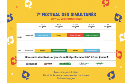 Festival des Simultanés - Septembre 2026